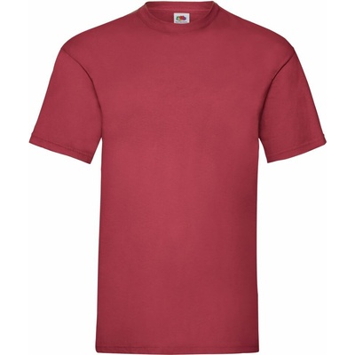 Fruit of the Loom tričko Valueweight T cihlová Červená