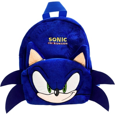 Manenti 3D plyšový batoh SONIC The Hedgehog Blur 30 cm
