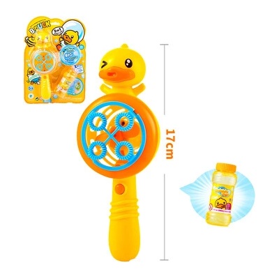 Bublifuk B.Duck ventilátor 2 v 1 s náplní 60 ml