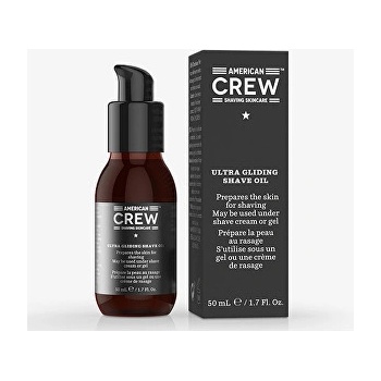 American Crew Shaving Skincare Ultra Gliding Shave Oil změkčující olej na holení 50 ml