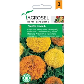 Image 1 of Agrosel Тагетес Африкански Гигант Микс Tagetes erecta L
