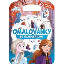 Omalovánka se samolepkami Frozen II