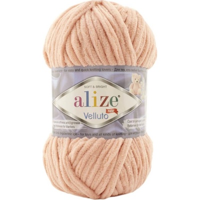 Alize Velluto Farba: staroružová 866