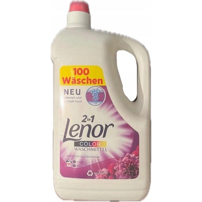 Lenor Amethyst tekutý prací prostředek na barevné prádlo 100 PD 5 l