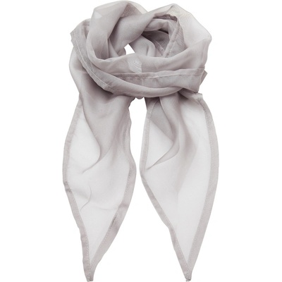 Premier šátek Colours PR740 lehký dámský COT39074064099-silver stříbrná