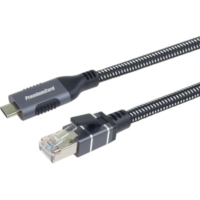 PremiumCord ku31net1 Ethernetový USB-C -> LAN RJ45 10/100/1000 MBIT, 1m