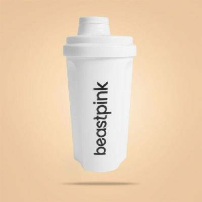 GymBeam Šejkr BeastPink bílý 700 ml - BeastPink Barva: Bílá