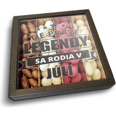 Sablio Mandle v čokoláde Tie pravé legendy sa rodia v júli 4 x 80 g