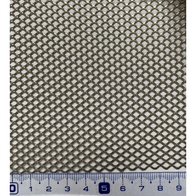 Tahokov oko 6 x 4,5 - 0,8 mm, čtvercové válcované tl. 0,8 mm, nerez, 1000x2000 mm