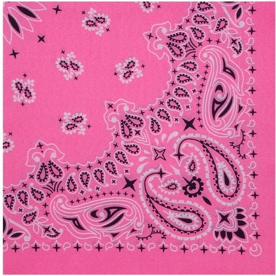 Bandana šátek light II B1847 Blingstar růžová