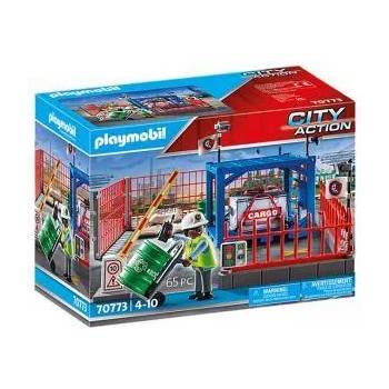 PLAYMOBIL Комплект Плеймобил - Място за съхранение на товари, Playmobil - Freight Storage, 70773