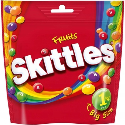 Skittles Fruits ovocné žvýkací dražé 1 kg