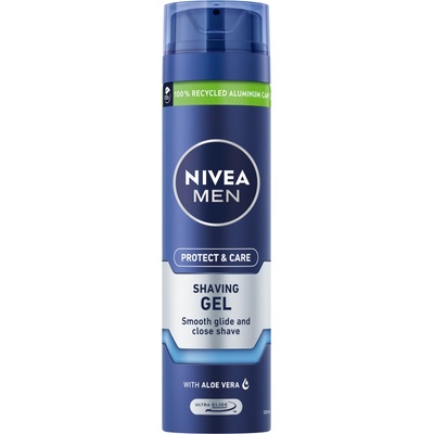 Nivea MEN Гел за бръснене Protect & Care Гел за бръснене мъжки 200ml