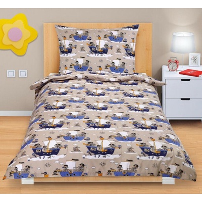 Bellatex obliečky bavlněné Junior Námořník 140x200 70x90