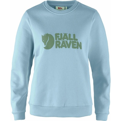 Fjallraven Logo mikina svetlomodrá