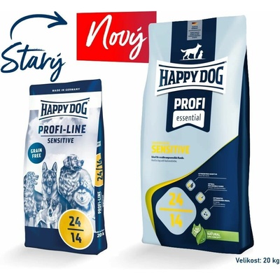Happy Dog 24-14 Sensitive Grain Free 4 x 20 kg