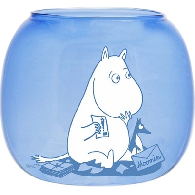 Svícen Moomin, modrý