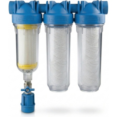 Atlas Filtri HYDRA TRIO 1" RSH 50mcr + FA 25mcr + FA 10mcr