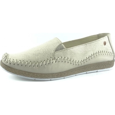 Helios mokasína 366 zlatá