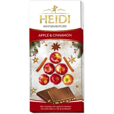 Heidi Vánoční čokoláda jablko se skořicí 90 g
