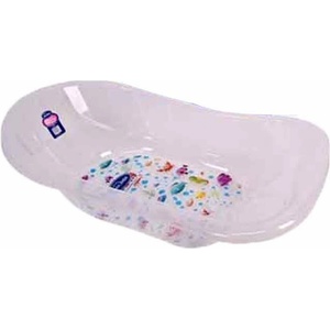Sevibaby Вана с изход за оттичане с морски животинки Цвят БЯЛ (80-50)