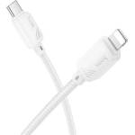 hoco. iPhone 5 / iPod touch 5 / 5S HOCO X113 кабел за данни Type-C - Lightning, 100 см, БЯЛ X113_C_L_WHITE (X113_C_L_WHITE)
