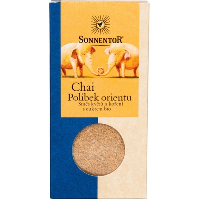 Sonnentor Chai bozk Orientu zmes kvetov a korenia s cukrom BIO 70 g