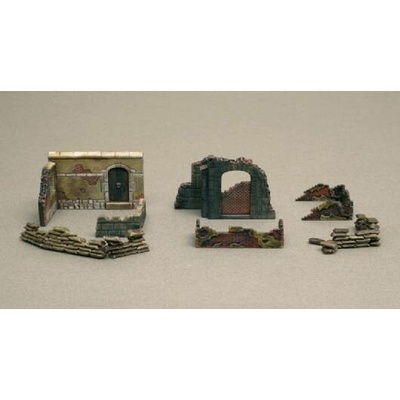 Italeri Doplňky WARGAMES zdi a ruiny II WWII 1:72