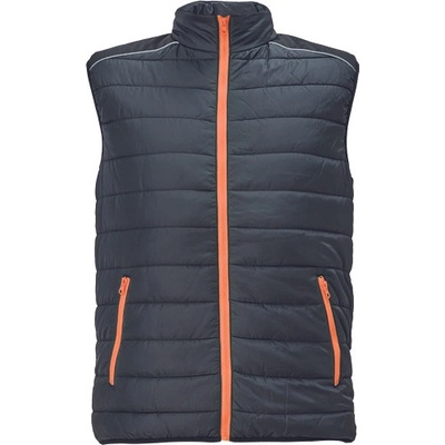 Cerva MAX VIVO LIGHT vesta čierna/oranžová