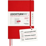 Leuchtturm1917 weekly calendar 2027 medium (A5) with notebook - 145 x 210 mm - January-December 2027 - 400235 (400235)