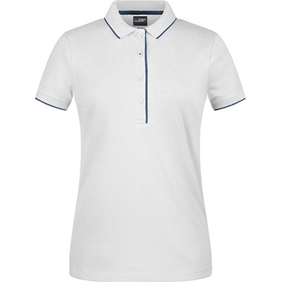 James&Nicholson Dámska polokošeľa JN727 White