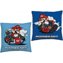 Halantex Oboustranný polštář Super Mario Mario Kart Nintendo Official licensed product 40x40
