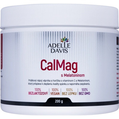 Adelle Davis Calmag vápník hořčík Vitamin C 200 g