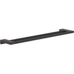 Hansgrohe AddStoris - Двойна закачалка за кърпи, дължина 65 cm, черен мат 41743670 (41743670)
