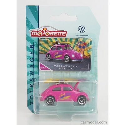 Majorette Volkswagen Beetle Kafer Maggiolino 1959 Pink 1:64