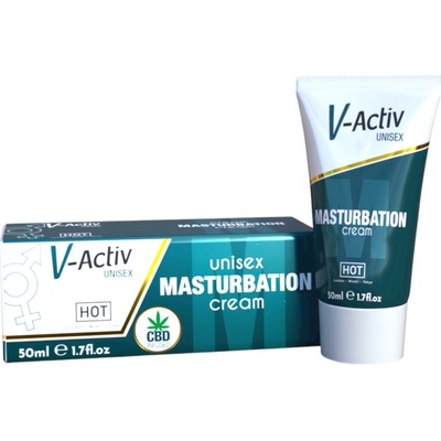 Hot V-Active stimulačný unisex krém na masturbáciu 50 ml