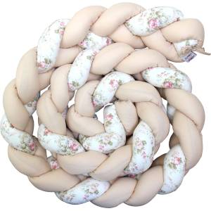 Blossom Bay Обиколник Blossom Bay - 330 cm, бежов с цветя (ob-3-L-5-5-20) - ozone