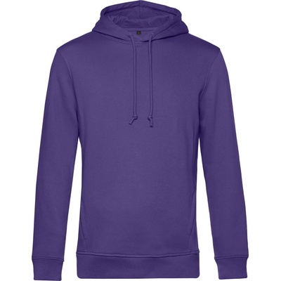 B&C Collection B&C 01U33B INSPIRE HOODED / Мъжки суичър с качулка - сияещо лилав XL (01U33Bu3804)
