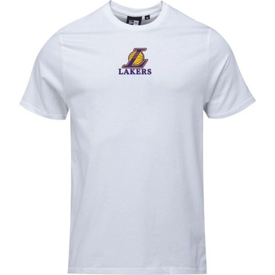 New Era LA LAKERS NBA LOGO pánské triko bílá