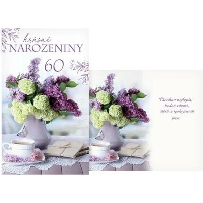 MFP přání k narozeninám 60 M11-609 T PRANI_T_2499