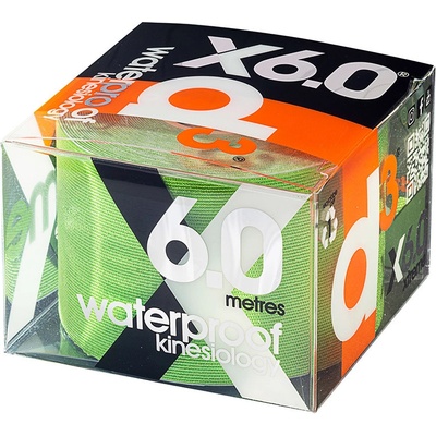 D3 X6.0 Extreme Kineziologický vodeodolný tejp limetková 6 m x 5 cm