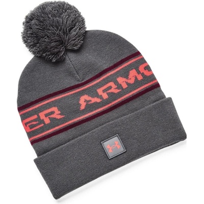 Under Armour pánský kulich Halftime Pom beanie pitch gray