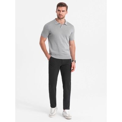 Ombre Clothing Тъмно сиви мъжки панталони чино Ombre Clothing Ombre Clothing | Siv | МЪЖЕ | 34/32