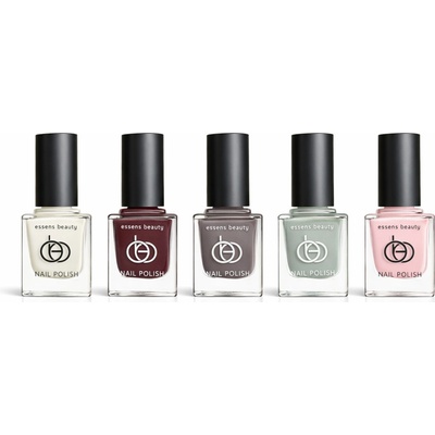 ESSENS Perfect Nudes Set, sada 5 laků na nehty