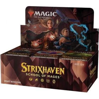Wizards of the Coast Magic the Gathering Strixhaven School of Mages Draft Booster Box