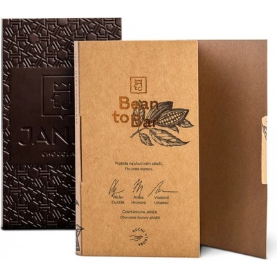 Čokoládovna Janek 50% Bean to bar mléčná Madagaskar 45 g