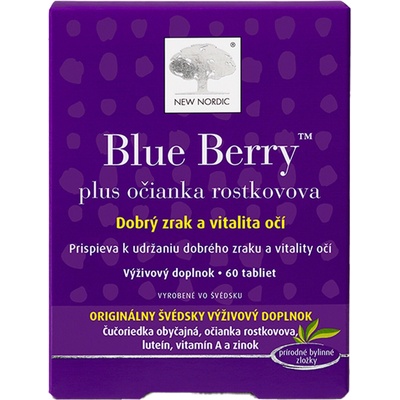 New Nordic Blue Berry 60 tabliet