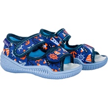 Papuče chlapčenské sandále suchý zips