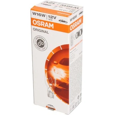 OSRAM Крушка osram w16w, 12v, 16w, 10 броя