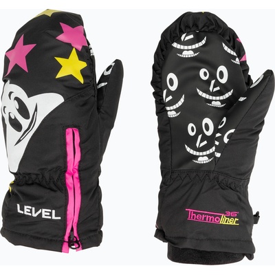 Level Lucky Mitt нинджа розови детски ски ръкавици